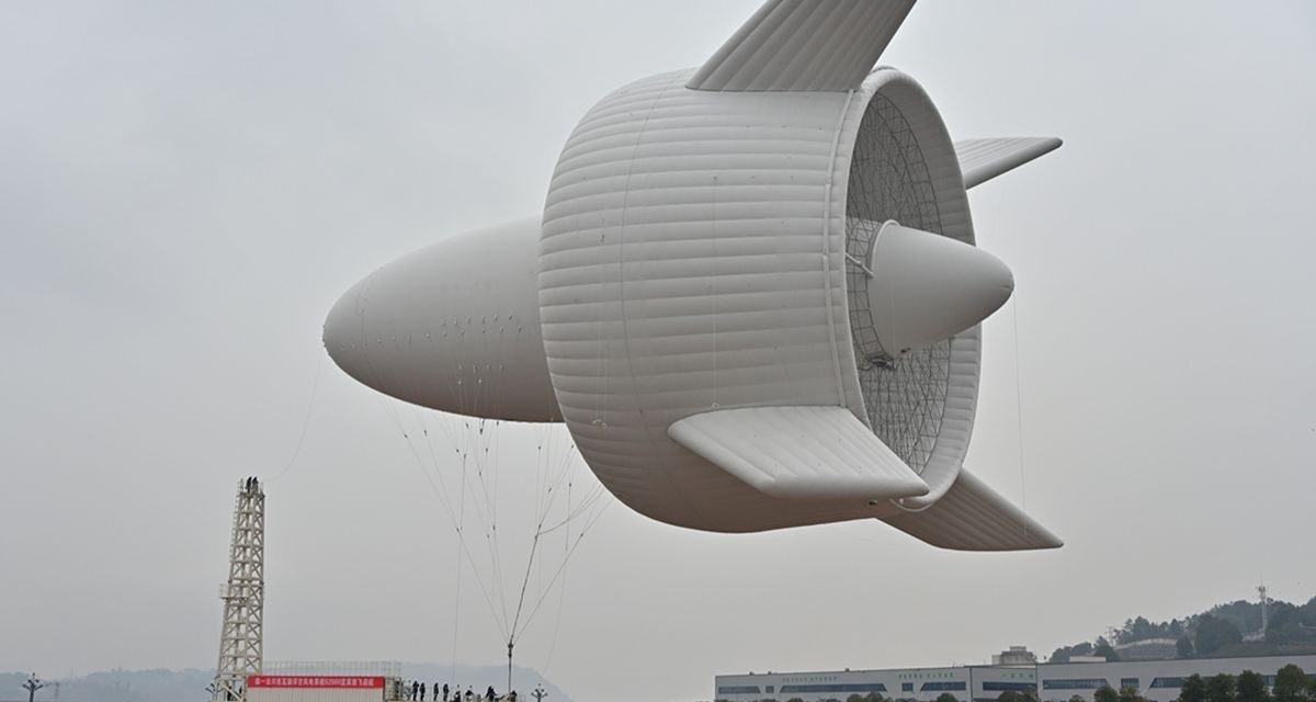 China Hasilkan Listrik dari Turbin Angin Raksasa di Udara