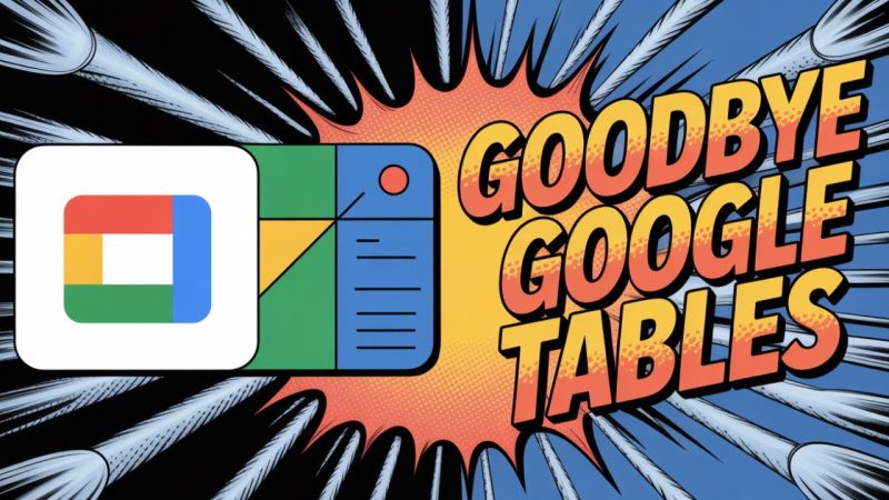 Google Tables